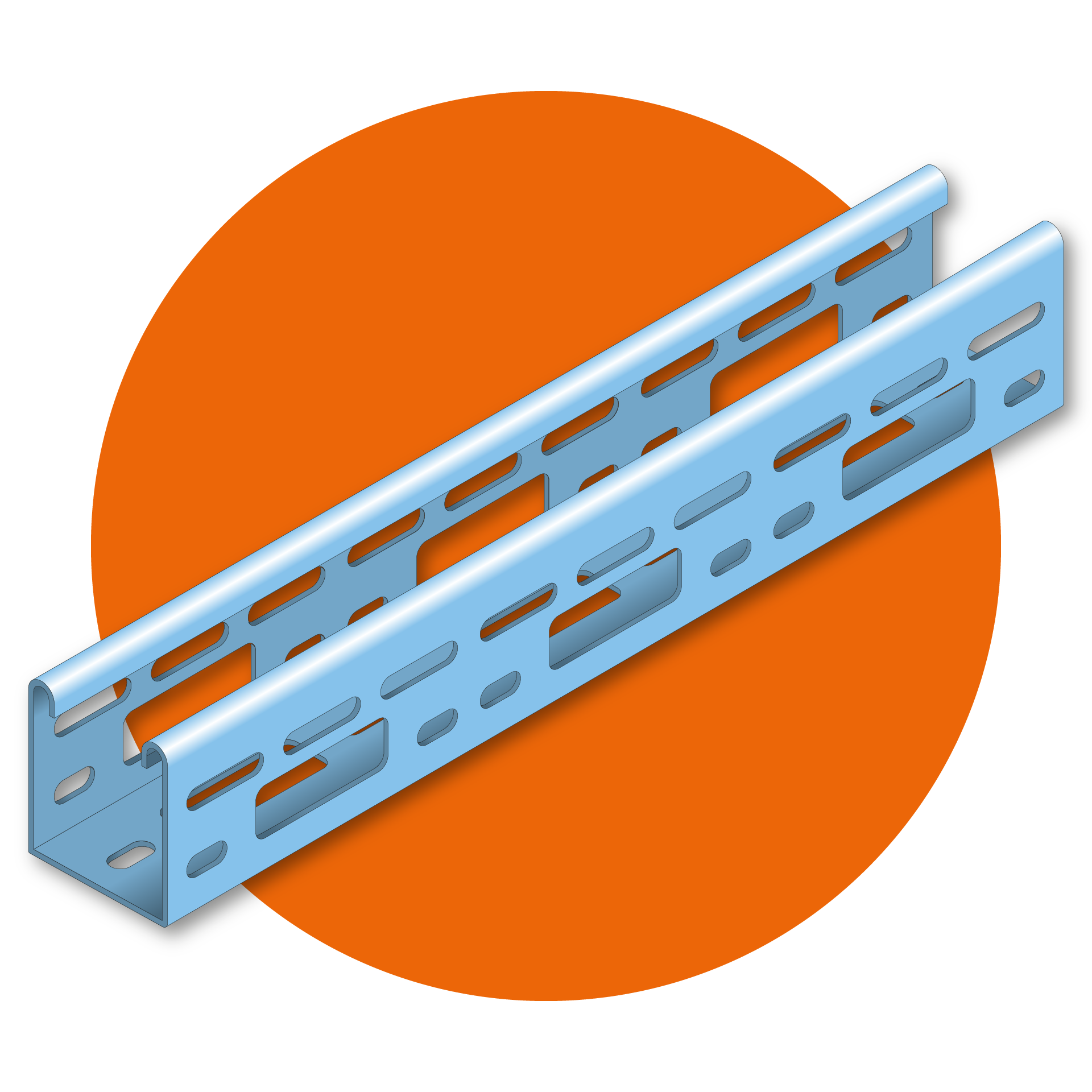 Kabelgoot Distributie_Icoon_ORANJE